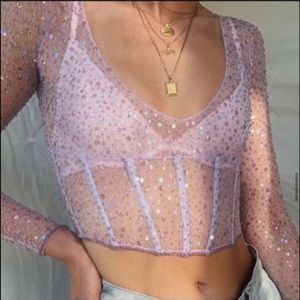 Dyspnea Lilac Certified Freak Bodice